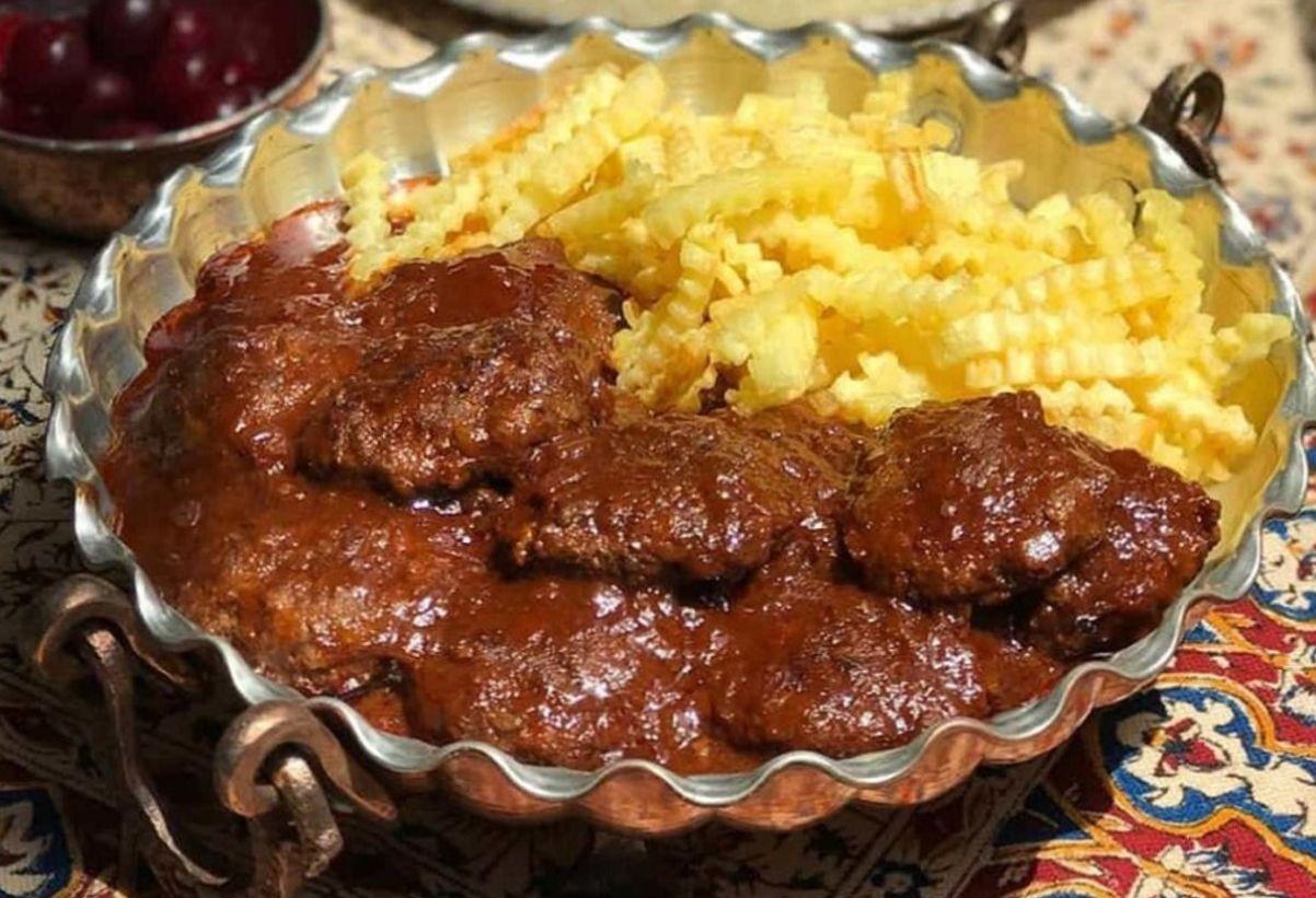 طرز تهیه کوکوی شمالی با گردو و انار| روش درست کردن کوکوی آغوز گیلانی+فیلم