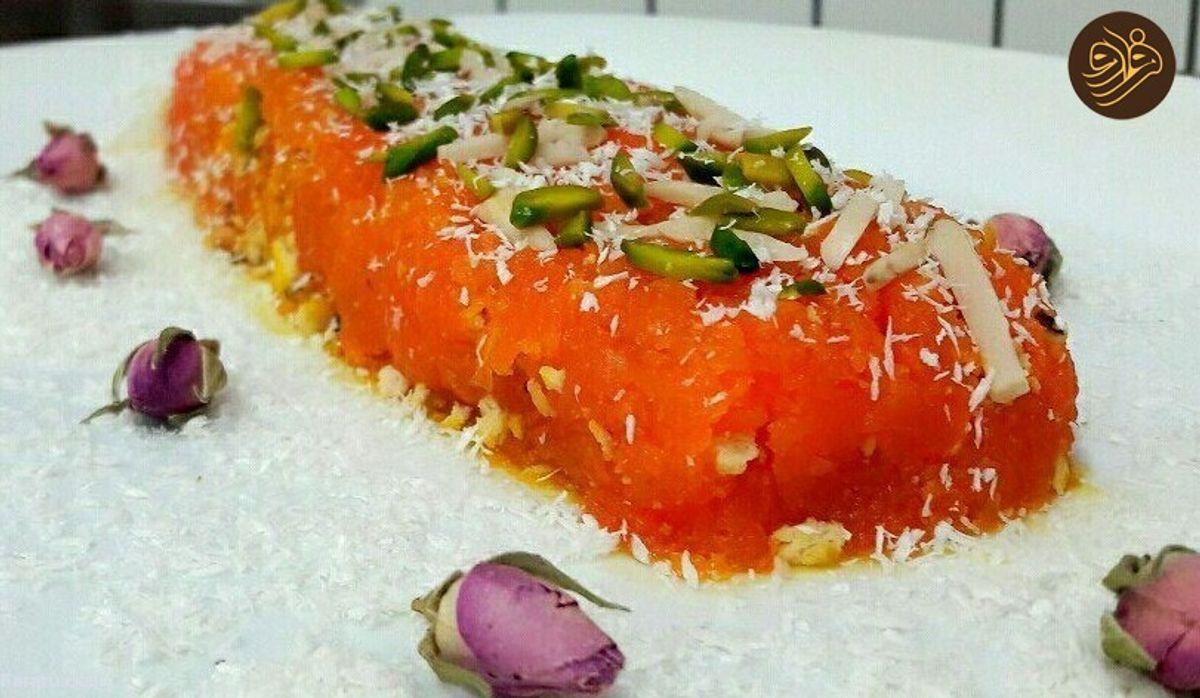 طرز تهیه دسر هویج با پودر ژلاتین | دسر لطیف و خوشمزه برای عصرانه پاییزی