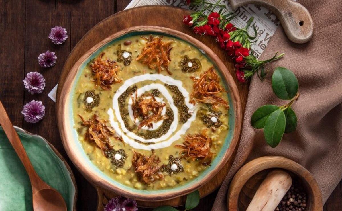 طرز تهیه آش بلغور گندم با اسفناج تازه | این آش ساده و مقوی بهترین غذا برای رفع علائم سرماخوردگی