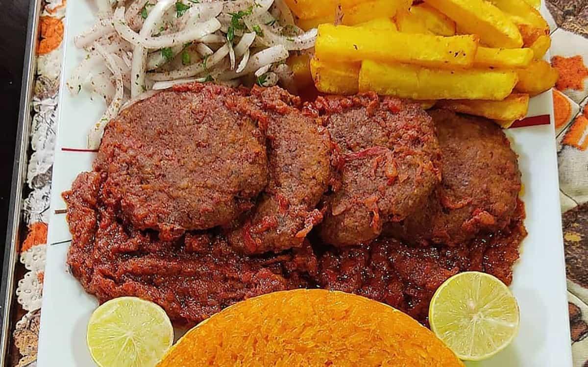 طرز تهیه کباب تابه ای با گوشت چرخ کرده