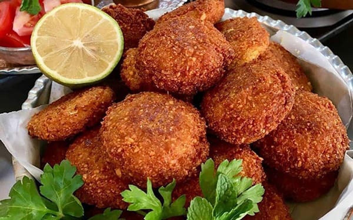 طرز تهیه فلافل دو لپی | هر چی فلافل خوردی رو فراموش کن