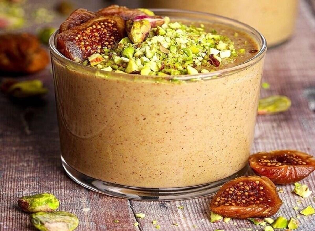 طرز تهیه دسر انجیر| این دسر خوشمزه بدن کودکان را در مقابل سرماخوردگی ایمن می کند!