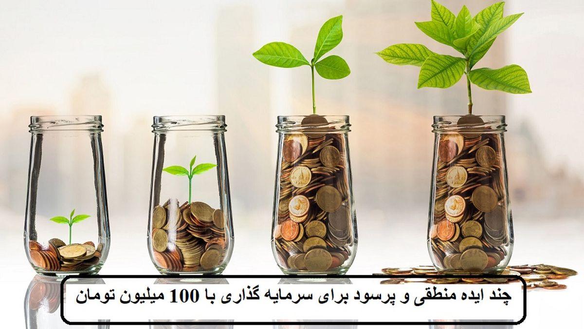 بهترین روش سرمایه گذاری با 100 میلیون در سال 1403 | یکی از این 10 روش را برای سرمایه گذاری انتخاب کنید