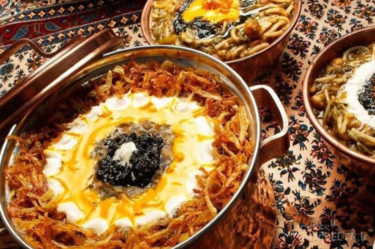 طرز تهیه آش واسلی کرمانشاهی‌ ها برای سفره افطار؛ گذشت 200 سال از نذر عباسعلی آشپز ماهر و متدین