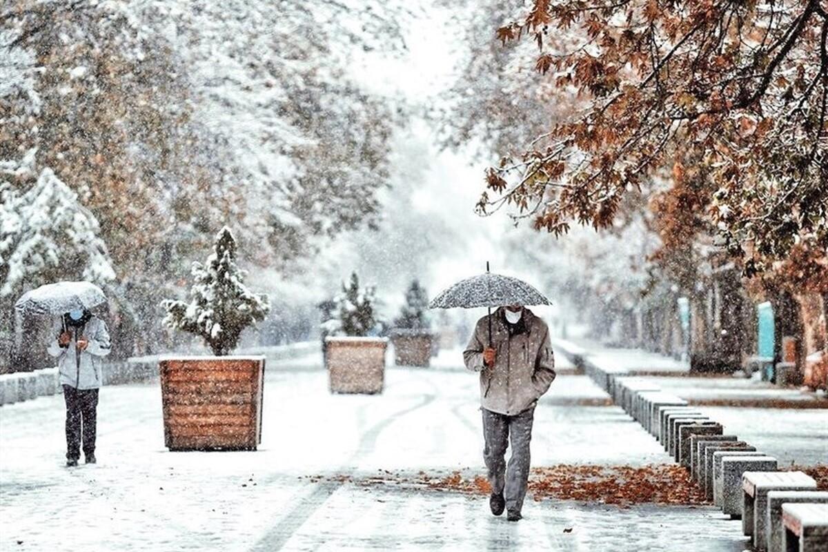 هواشناسی| بارش برف پاییزی در تهران| دمای هوای تهران به زیر صفر می رسد