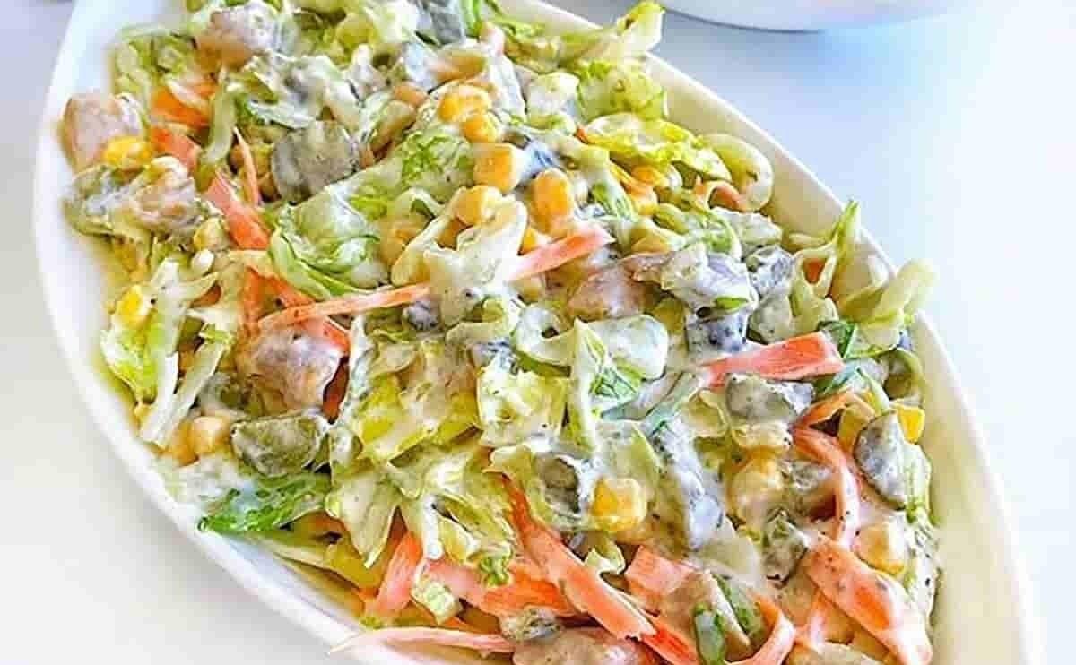 طرز تهیه سالاد مرغ | طعم متفاوت این سالاد سرد و خوشمزه از دست ندهید